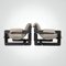 Scandinavian Brutalist Modern Rover / Puzzle Safari Armchairs attributed to Arne Jacobsen for Asko, Finland, 1960s, Set of 2, Image 3