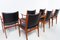 Danish Rosewood Armchairs by Johannes Andersen for Uldum Møbler, 1960s, Set of 6 14