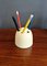 White Dedalino Pen Holder by Emma Gismondi for Artemide, Italy, 1960s 2