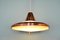 Skandinavische Lampe aus Kupfer, 1960er 2