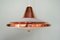 Skandinavische Lampe aus Kupfer, 1960er 1