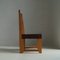 Dutch Art Deco Modernist The Hague School Side Chair, 1920s 11