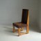 Dutch Art Deco Modernist The Hague School Side Chair, 1920s 1