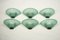 Sconces in Green Murano Glass from De Majo, Italy, 1980s, Set of 6 4