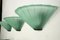 Sconces in Green Murano Glass from De Majo, Italy, 1980s, Set of 6 12