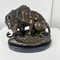 After A. Barye, Lion with Snake, 20th Century, Bronze 7