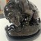 After A. Barye, Lion with Snake, 20th Century, Bronze 2