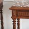 Tables de Chevet Antiques avec Plateaux et Colonnes en Marbre, 1890, Set de 2 11