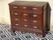 Louis Philippe Chest of Drawers in Walnut and Burl Walnut from Befos 1