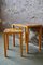 French Yellow Nesting Tables, 1950s, Set of 2 3