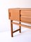 Enfilade Vintage Scandinave en Teck Clair, 1960s 8