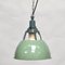 Light Green Industrial Lamp, 1960s, Image 1