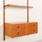 Vintage Scandinavian Teak Wall Unit, 1970s 7