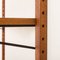 Vintage Scandinavian Teak Wall Unit, 1970s 13