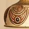 Ceramic Pendant Flared Bowl with Pattern, Denmark, 1960s 4