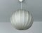 Large Vintage Cocoon Pendant Light from Goldkant Leuchten, 1960s 7