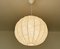 Large Vintage Cocoon Pendant Light from Goldkant Leuchten, 1960s 4
