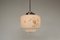 Art Deco German Glass Pendant Light, 1920s 2