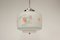 Art Deco German Glass Pendant Light, 1920s 13