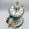 Antique French Sevres Style Porcelain Double Handled Urn 6
