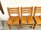 Les Arcs Elm Chairs, 1970s, Set of 6, Image 13