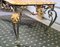 Wrought Iron and Marble Coffee Table, 1950s 4