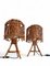 French Riviera Rattan and Cane Table Lamps by Franco Albini, 1960s, Set of 2 4
