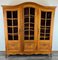 French Louis XIV Style Oak Display Bookcase, Image 1