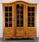 French Louis XIV Style Oak Display Bookcase, Image 2