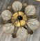 Vintage French Brass Floral Ceiling Light Lot 4194 14