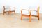 Vintage Model GE 671 Lounge Chairs by Hans J. Wegner for Getama, Set of 2, Image 3