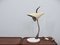 Italian Brass and Marble Table Lamp by Oscar Torlasco for Lumen, 1950s, Image 1