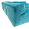 Fiandra Modular Corner Sofa in Blue Velvet by Vico Magistretti for Cassina, 1980s, Set of 5 16
