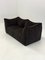 Vintage Dark Brown Le Bambole Sofa by Mario Bellini for B&B Italia, 1970s 6