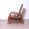 Italian Rattan Chaise Lounger, 1920s 8