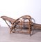 Italian Rattan Chaise Lounger, 1920s 14