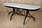 Vintage Curved Wooden Console Table, 1960, Image 1
