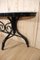 Vintage Curved Wooden Console Table, 1960, Image 6
