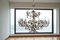 Mid-Century Hollywood Regency Gilt Floral Lily 12-Light Chandelier attributed to Hans Kögl, Italy, 1970s 2