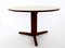 Round Mahogany & Formica Dining Table, 1970s 4