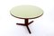Round Mahogany & Formica Dining Table, 1970s, Image 1