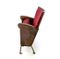 Red Velvet Cinema Seat from Ascol, 1950s, Image 5