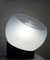 Lámpara de mesa vintage de cristal de Murano y acero de Selenova, Imagen 4