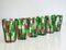 Italian Murano Glassware by Mariana Iskra for Ribes, 2004, Set of 6 2