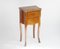 Petite Table de Chevet Louis XV Vintage avec Détails en Marqueterie, 1920s 1
