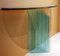 Glass Console Table by Luigi Massoni for Gallotti & Radice, 1980s, Image 2