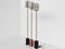 Vintage Upcycling Floor Lamps, 2010, Set of 3 2