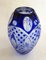 Small Vintage Vase in Cut Bohemian Crystal with Cobalt Blue, 1960s 11
