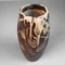 Organic Ikebana Vase with Abstract Glaze, 1970s 6