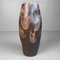 Organic Ikebana Vase with Abstract Glaze, 1970s 1